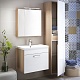 Iddis Мебель для ванной Mirro 60 подвесная белая/ясень шимо – фотография-17